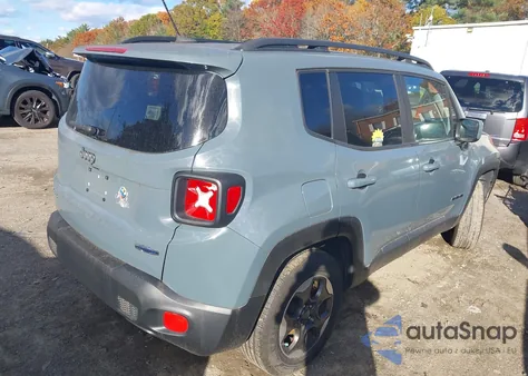 2017 Jeep Renegade Latitude 4X4 from USA, damaged, VIN ZACCJBBH2HPF92418